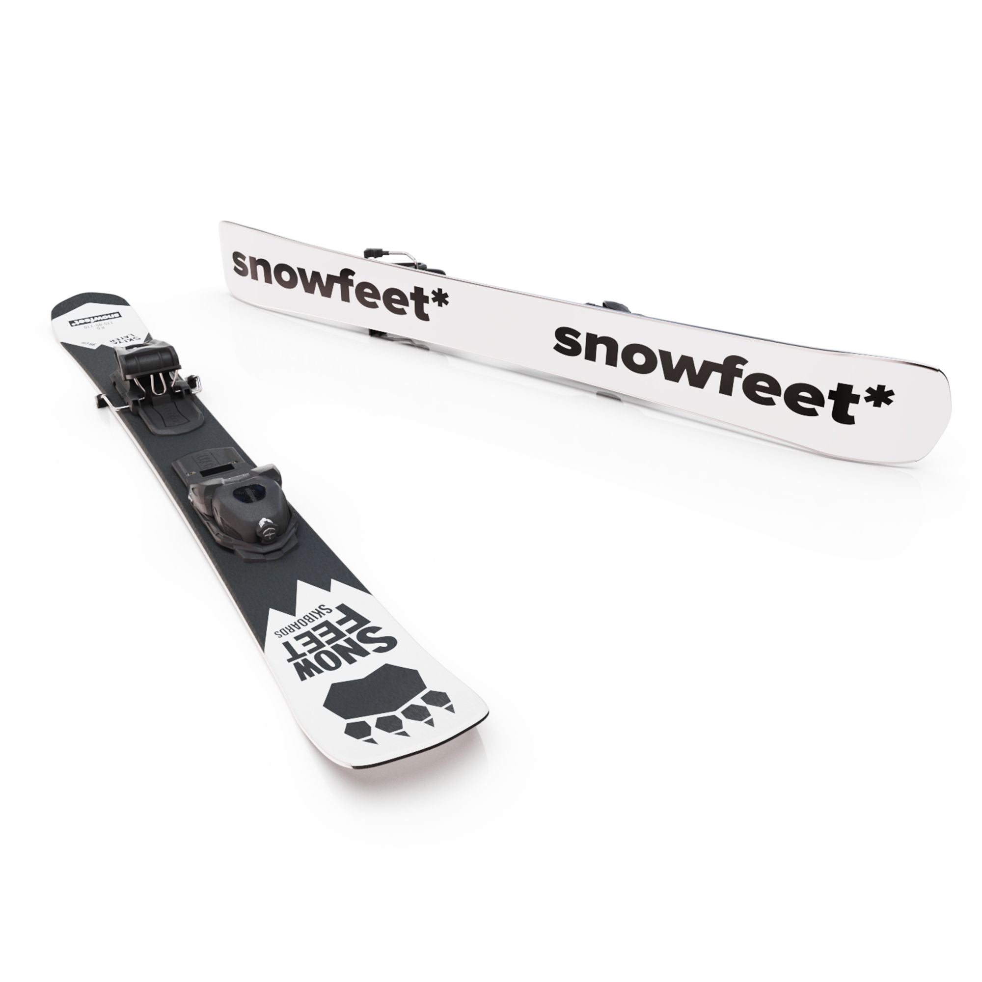 Skiboards by Snowfeet* - 99 cm Skiblades, Snowblades, Short Skis