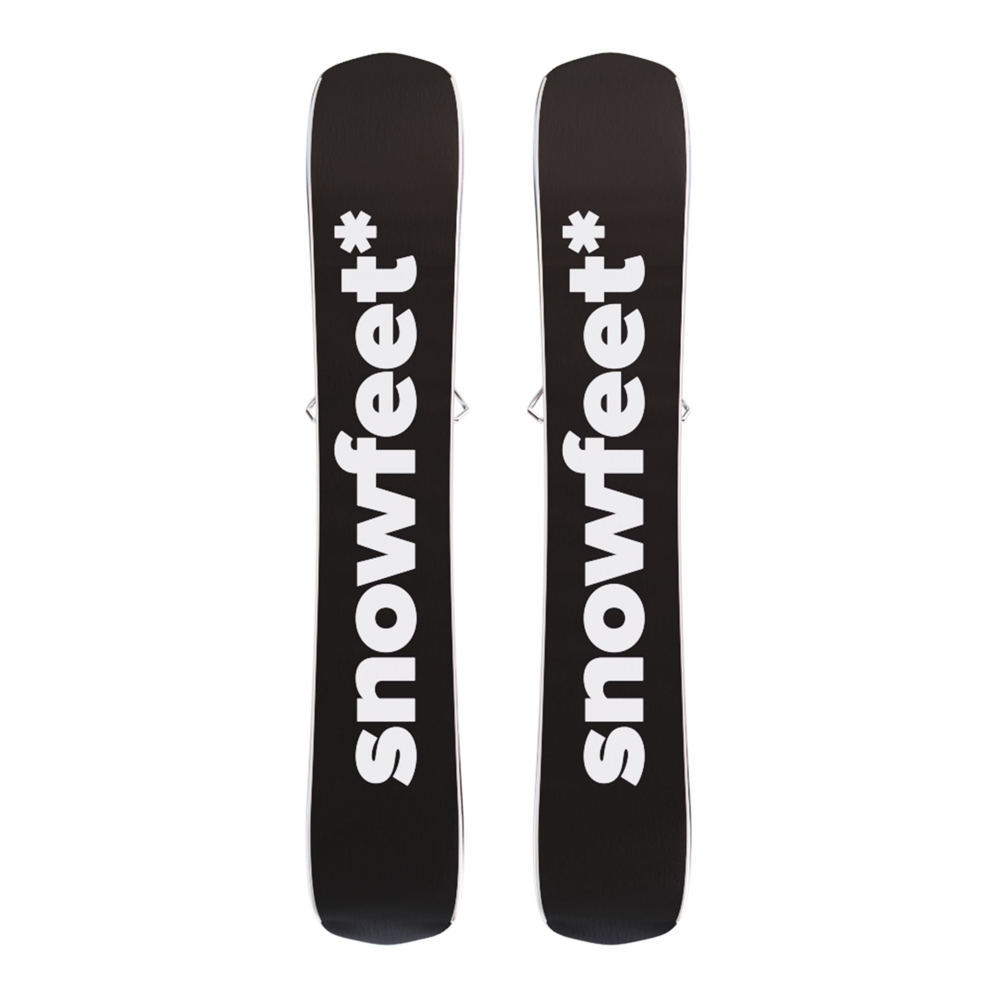 Snowfeet* Skiblades | 65 CM | Skiboards Snowblades Short Mini Skis - snowfeet*