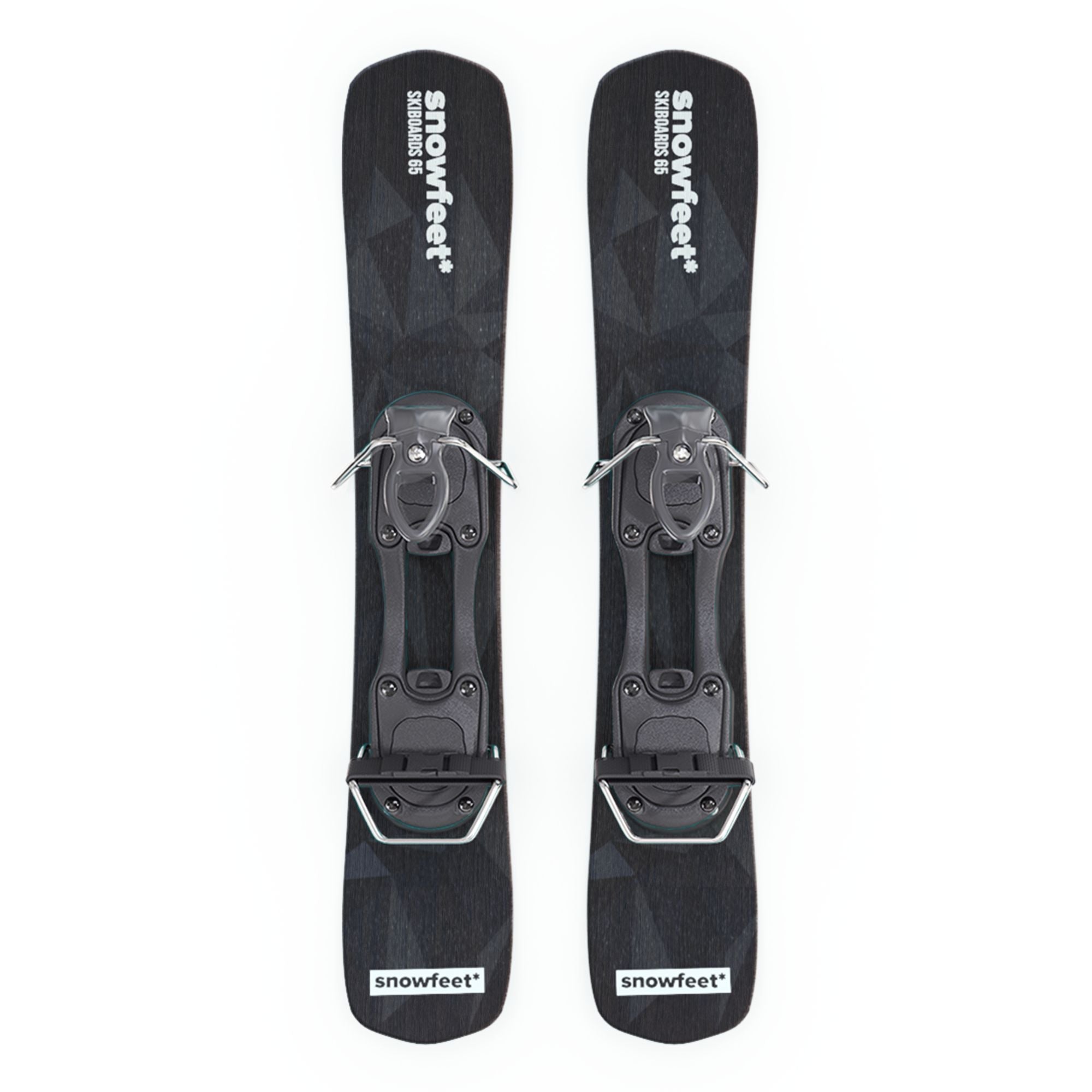 Snowfeet* Skiblades | 65 CM | Skiboards Snowblades Short Mini Skis - snowfeet*