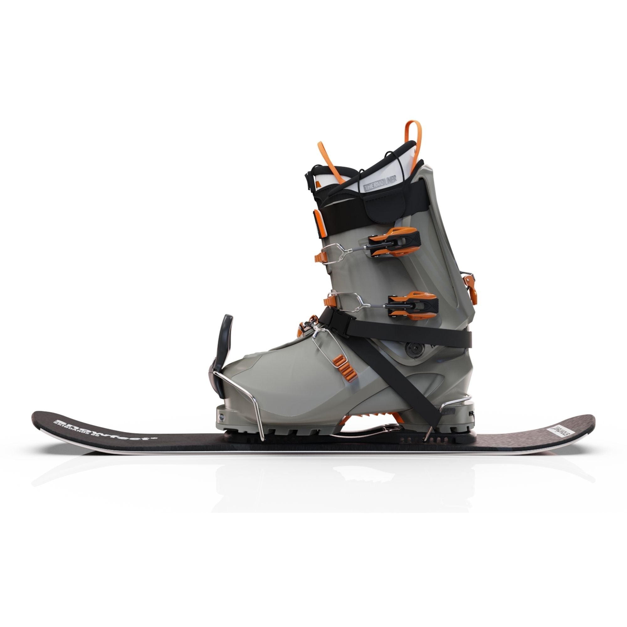 Snowfeet* Skiblades | 65 CM | Skiboards Snowblades Short Mini Skis - snowfeet*