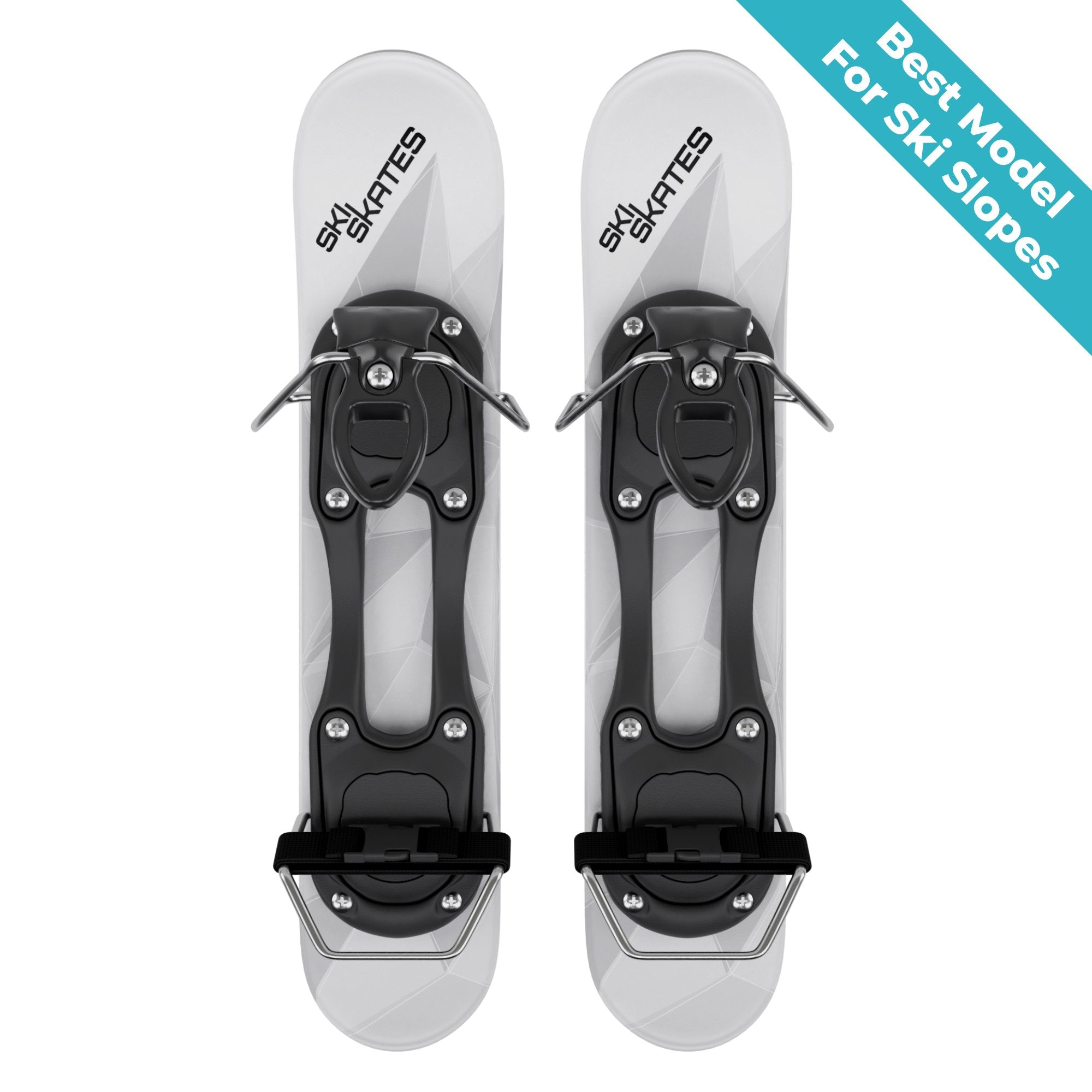 Skiskates by Snowfeet* | 44 CM | Skiblades Snowblades | Ski Boots Model | Free shipping - snowfeet*