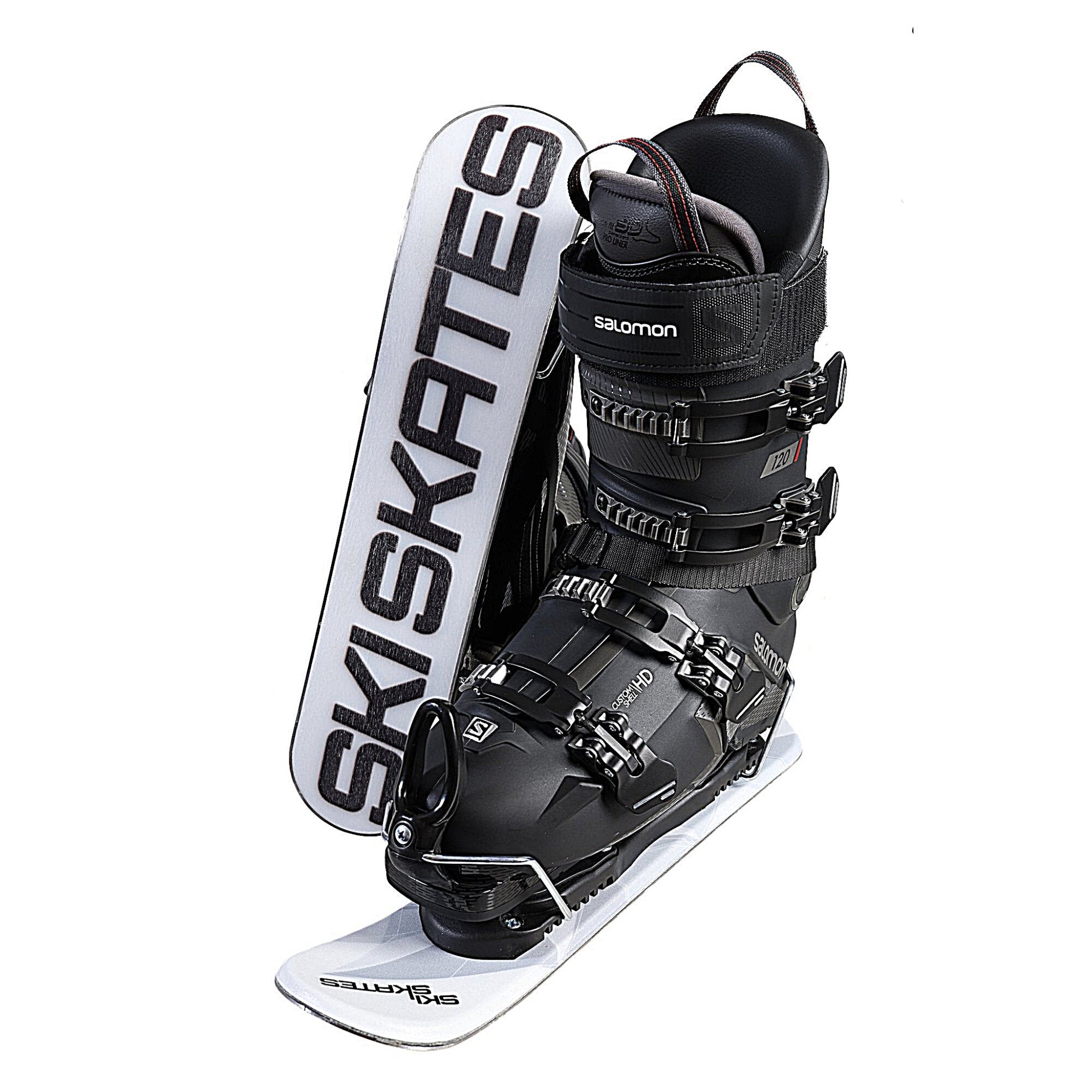 Skiskates by Snowfeet* | 44 CM | Skiblades Snowblades | Ski Boots Model | Free shipping - snowfeet*