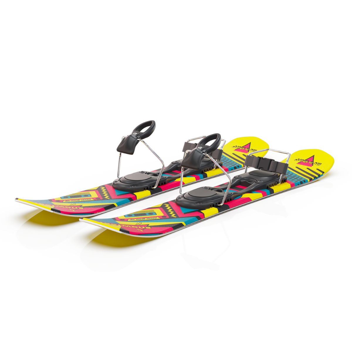 Snowfeet* Skiblades | 65 CM | Snowblades Short Skis - snowfeet*