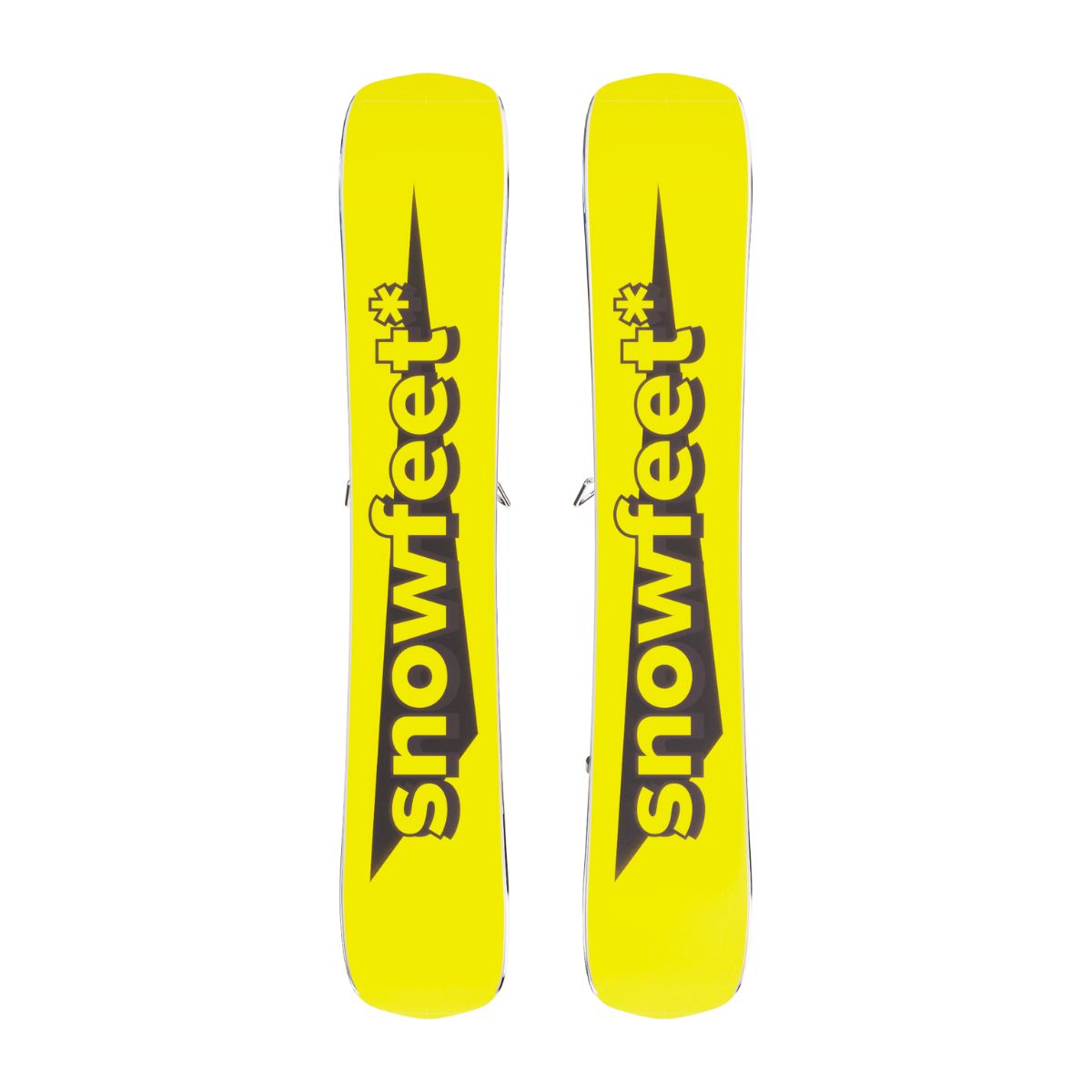 Snowfeet* Skiblades | 65 CM | Snowblades Short Skis - snowfeet*