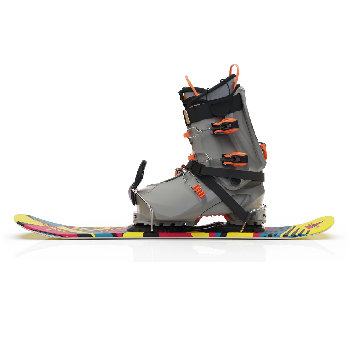 Snowfeet* Skiblades | 65 CM | Snowblades Short Skis - snowfeet*