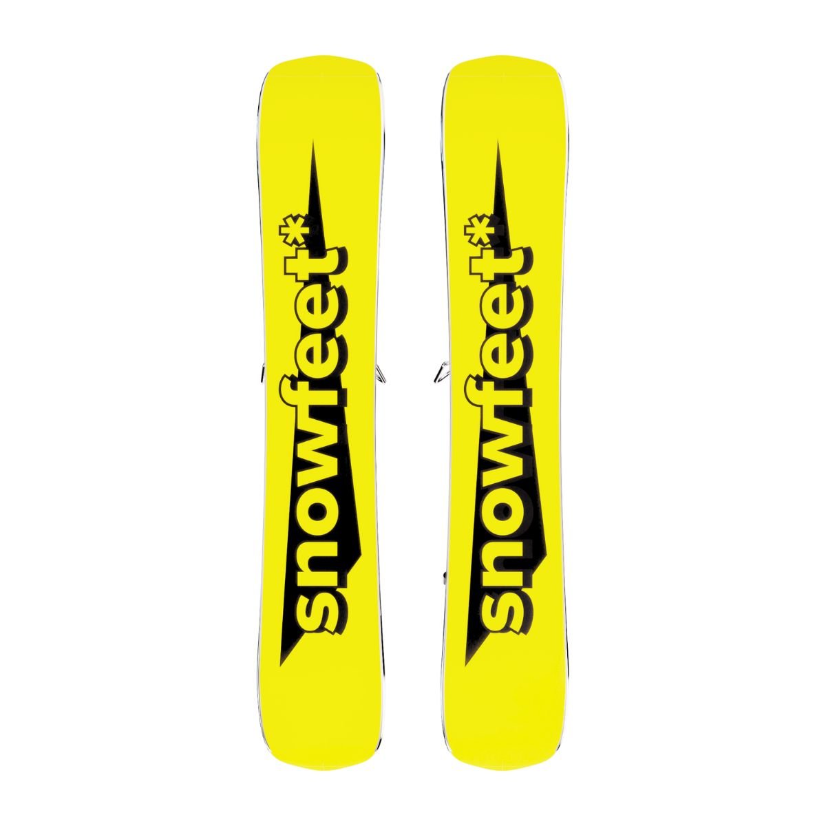 Snowfeet* | 65 CM | Skiblades Snowblades Skiboards Short Skis - snowfeet*