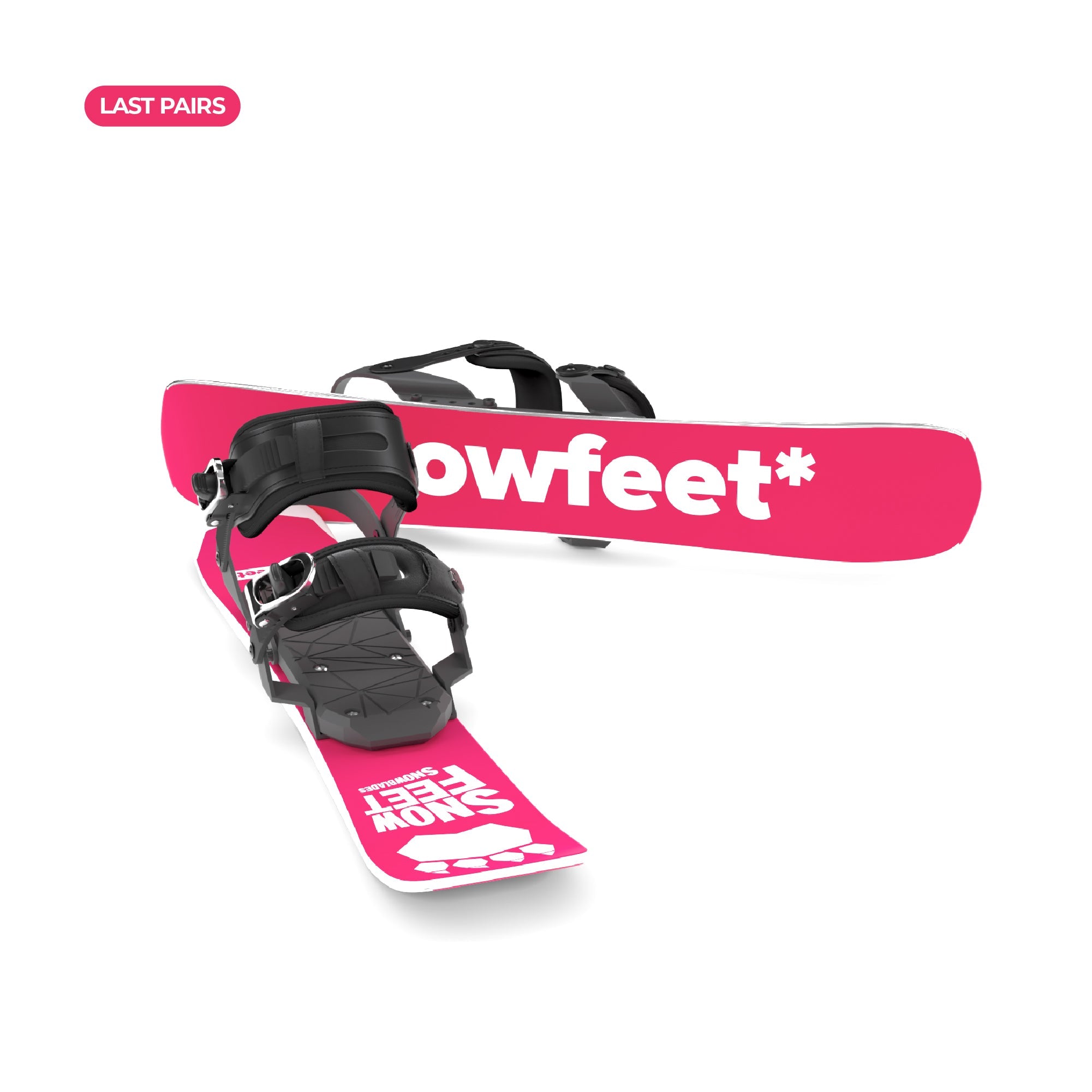 Snowfeet* | 65 CM | Skiblades Snowblades Skiboards Short Skis - snowfeet*