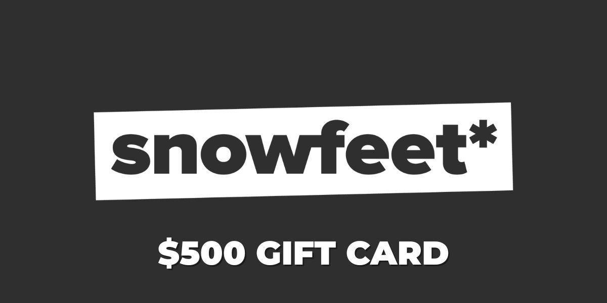 Snowfeet* Gift Card $50 - $500 - snowfeet*