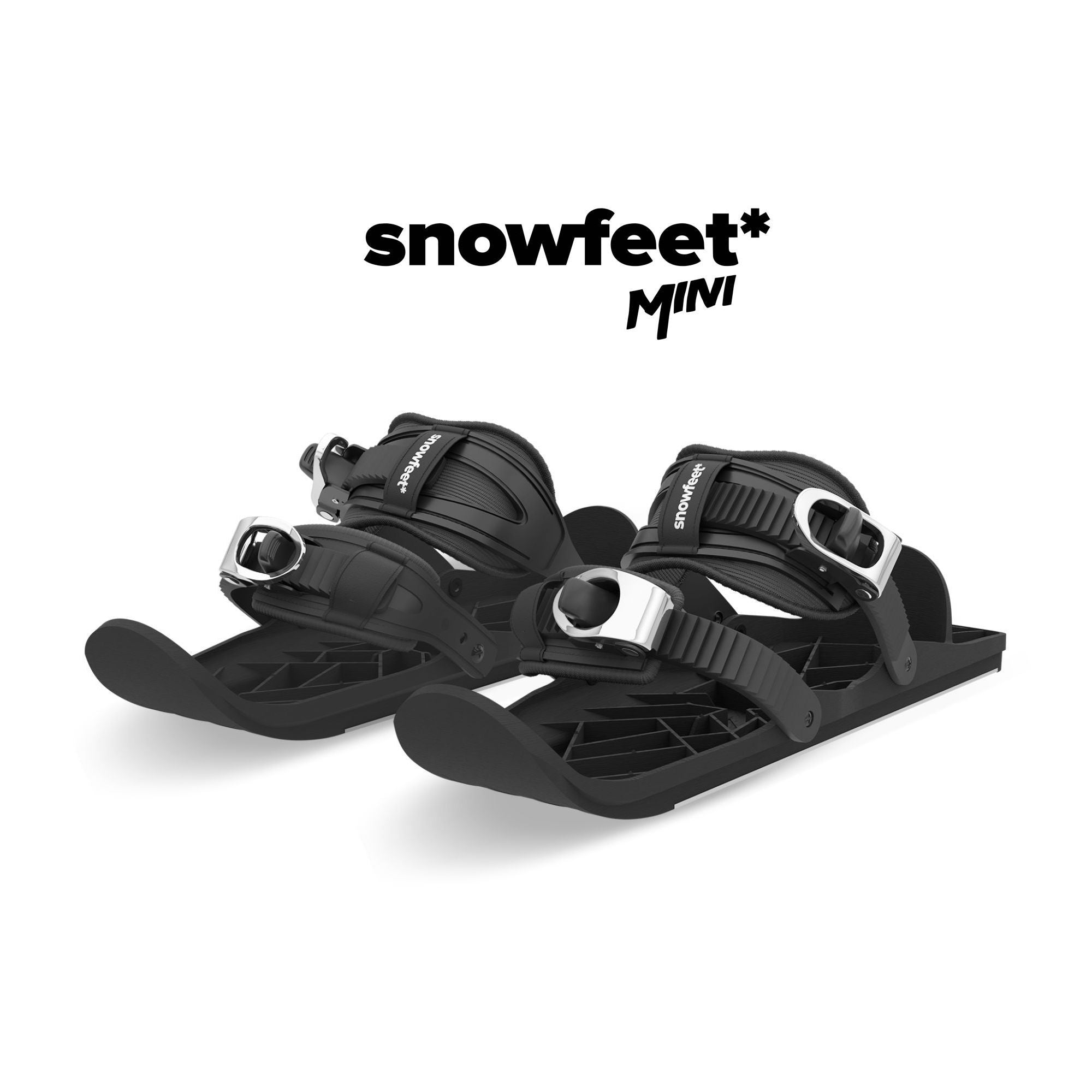 Snowfeet* MINI KIDS | Shoe Size < 6 US | Mini Ski Skates