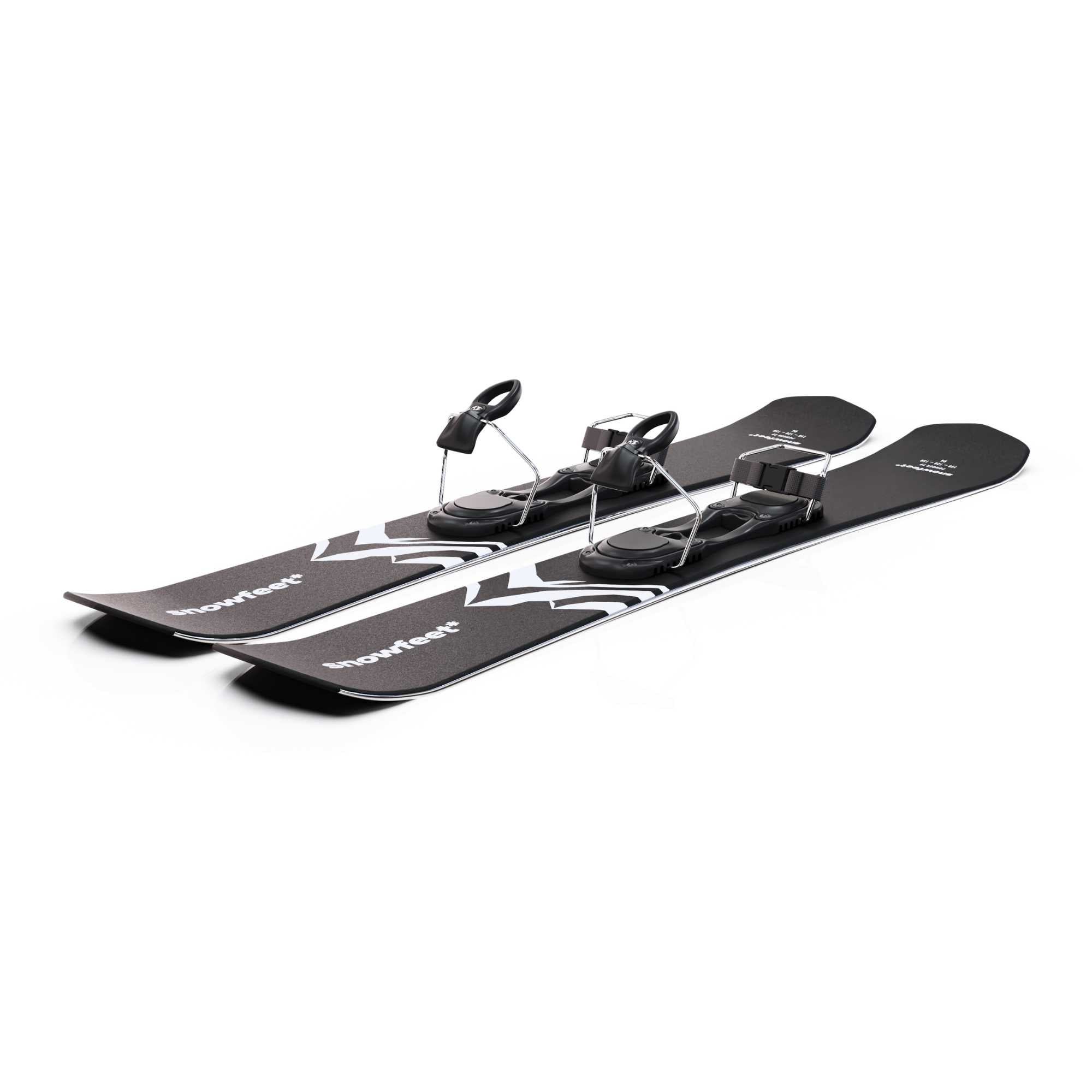 Snowfeet* POWDER Skiblades | 99 CM | Skiboards Snowblades Short Skis - snowfeet*