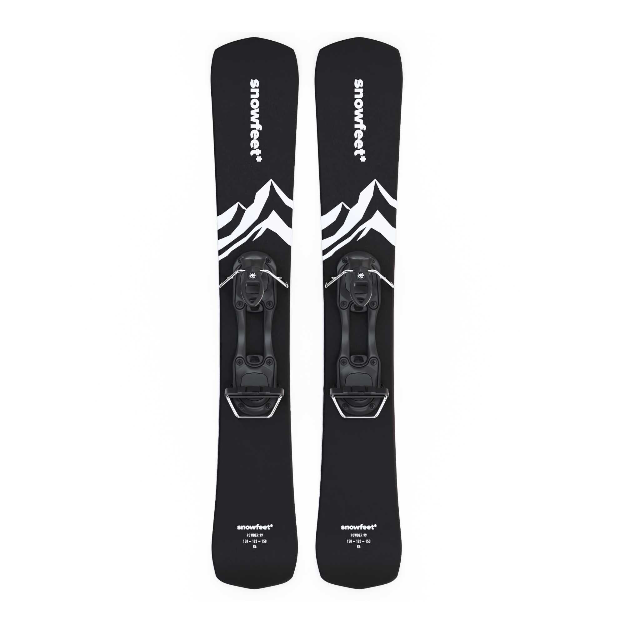 Snowfeet POWDER Skiblades 99 CM Best Snowblades for Deep Powder