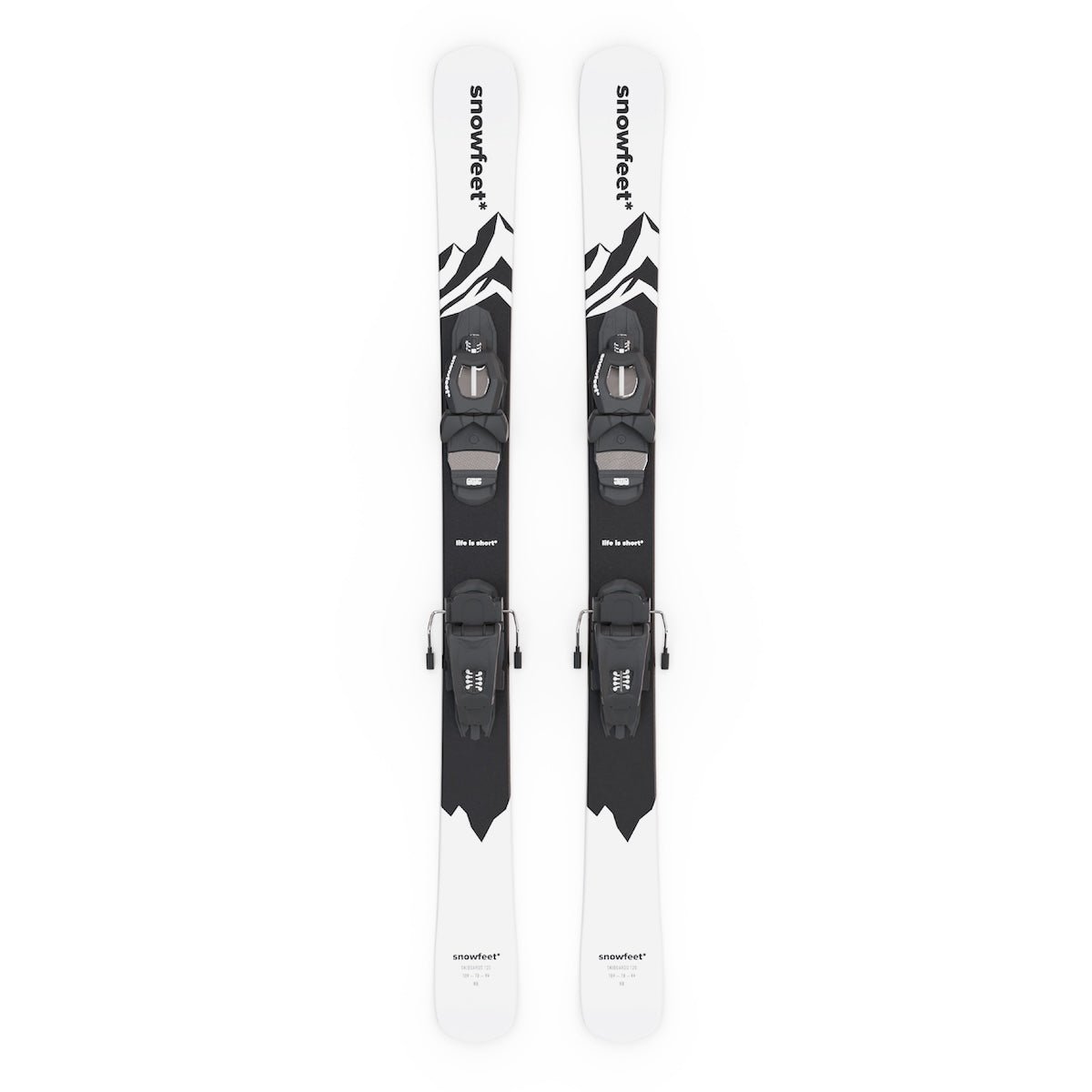 Snowfeet* Short Skis | 120 CM | Skiblades Snowblades - snowfeet*