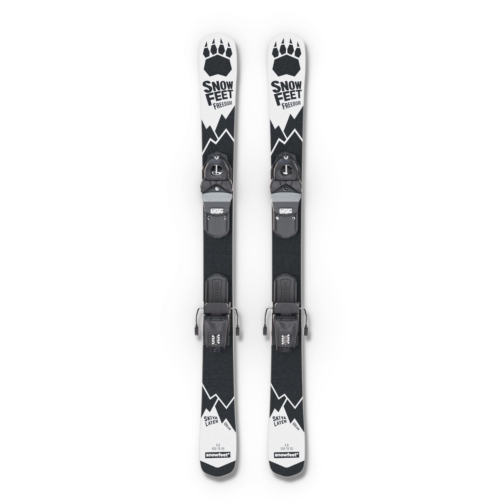 Snowfeet* Short Skis | 120 CM | Skiblades Snowblades - snowfeet*