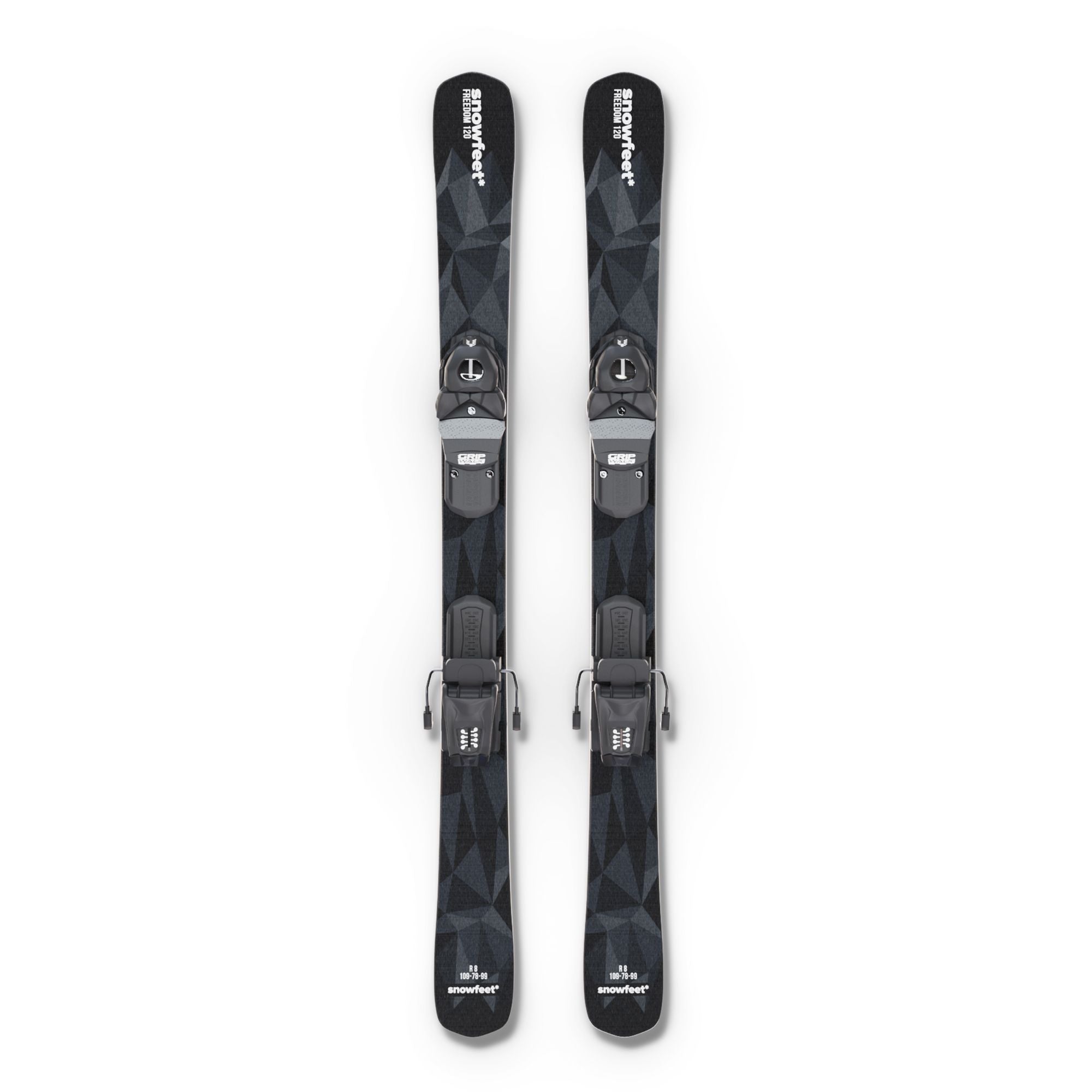 Snowfeet* Short Skis | 120 CM | Skiblades Snowblades - snowfeet*