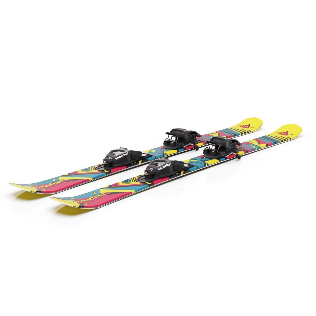 Snowfeet* Short Skis | 120 CM | Skiblades Snowblades - snowfeet*