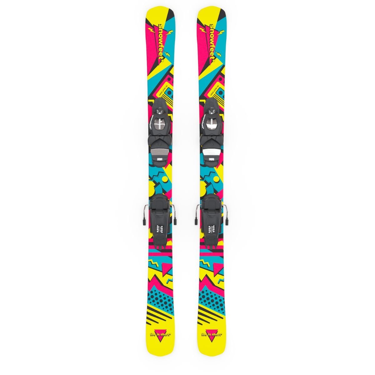 Snowfeet* Short Skis | 120 CM | Skiblades Snowblades - snowfeet*