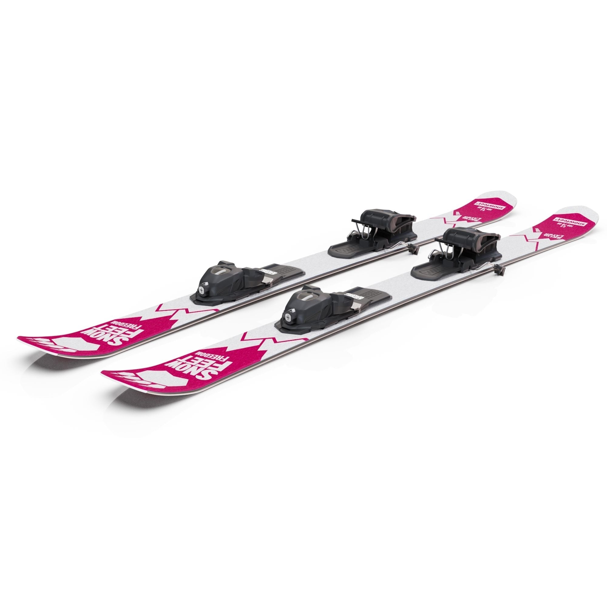 Snowfeet* Short Skis | 130 CM | Skiblades Skiboards Snowblades - snowfeet*