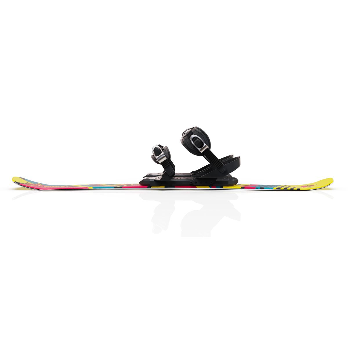 Snowfeet* Short Skis | 99 CM | Retro | Snowboard Bindings |  Skiblades Skiboards Snowblades - snowfeet*