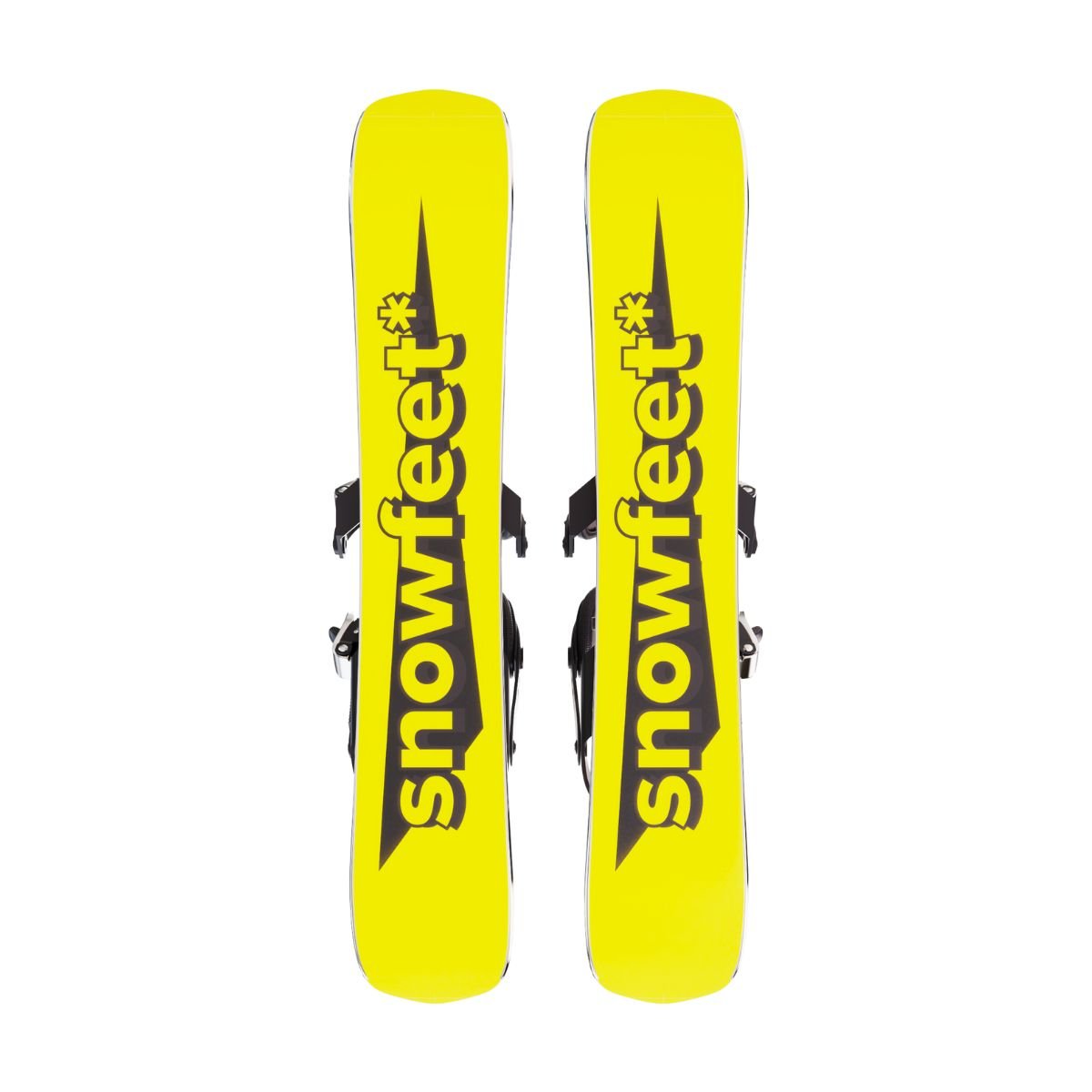 Snowfeet* Skiblades | 65 CM | Skiboards Snowblades Short Mini Skis - snowfeet*