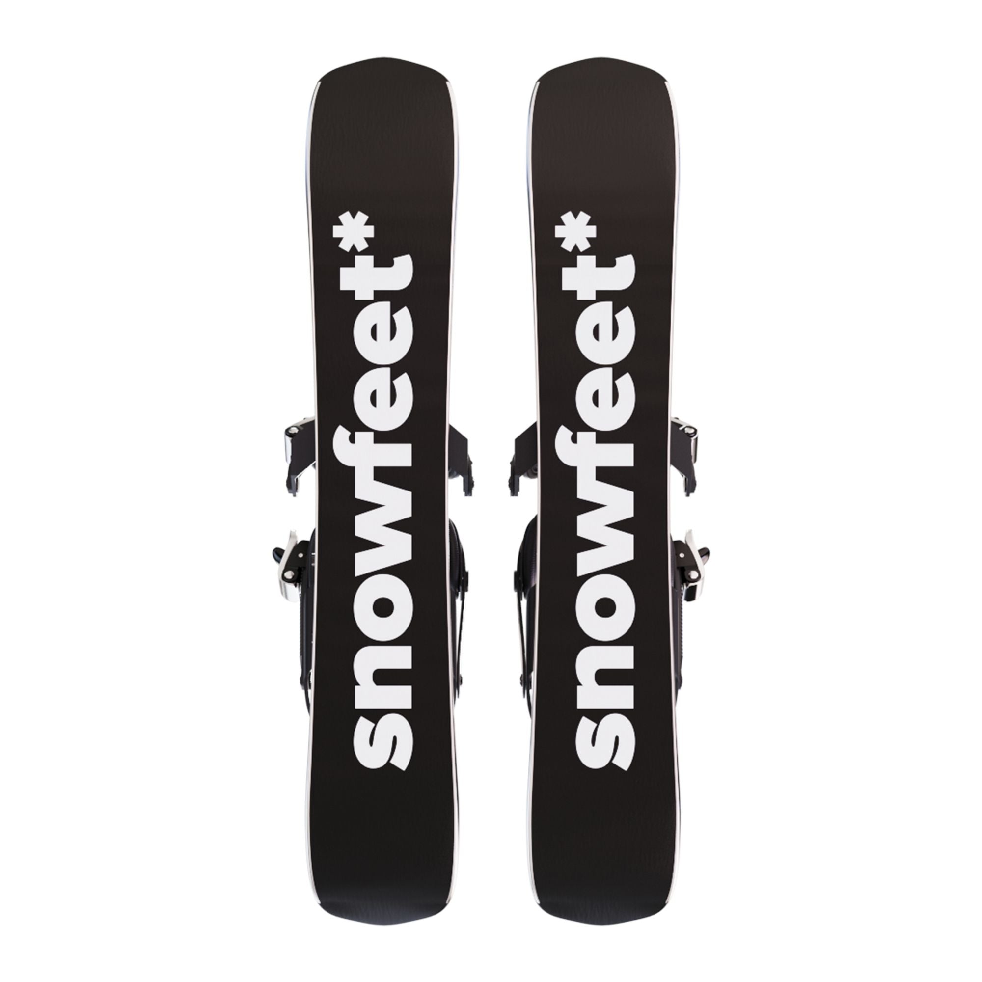 Snowfeet* Skiblades | 65 CM | Skiboards Snowblades Short Mini Skis - snowfeet*