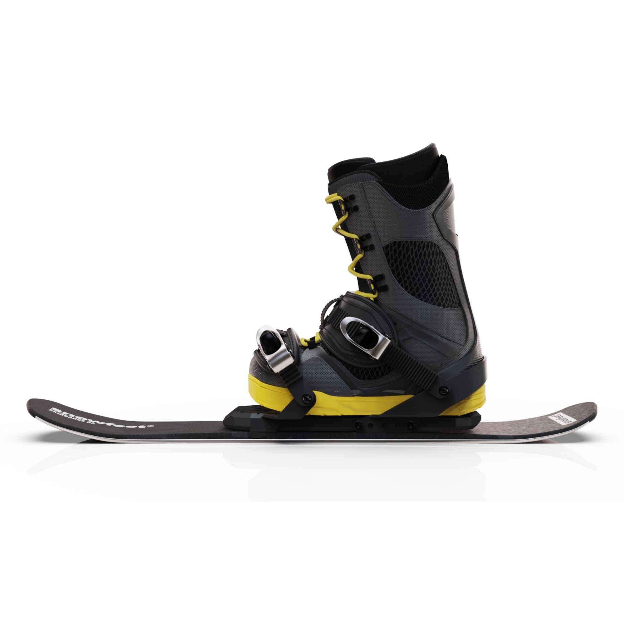 Snowfeet* Skiblades | 65 CM | Snowblades Short Skis - snowfeet*