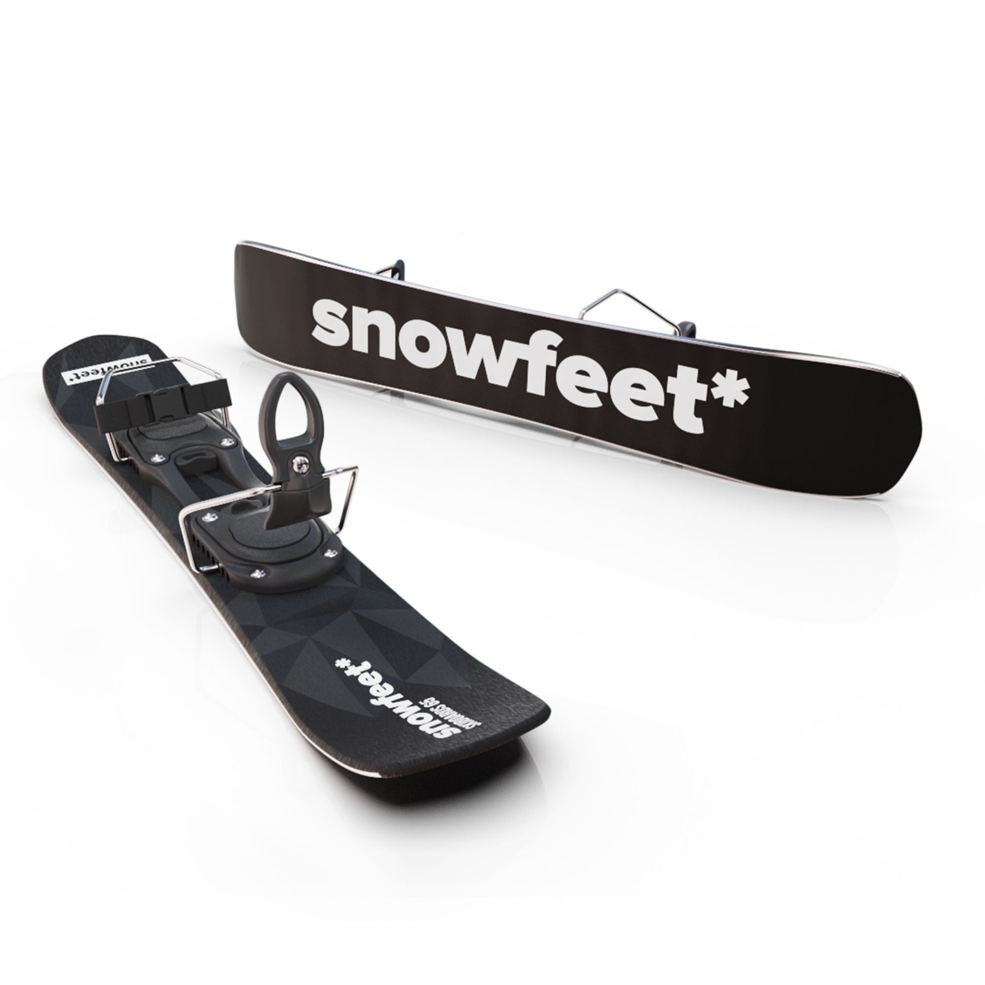 Snowfeet* Skiblades | 65 CM | Snowblades Short Skis - snowfeet*