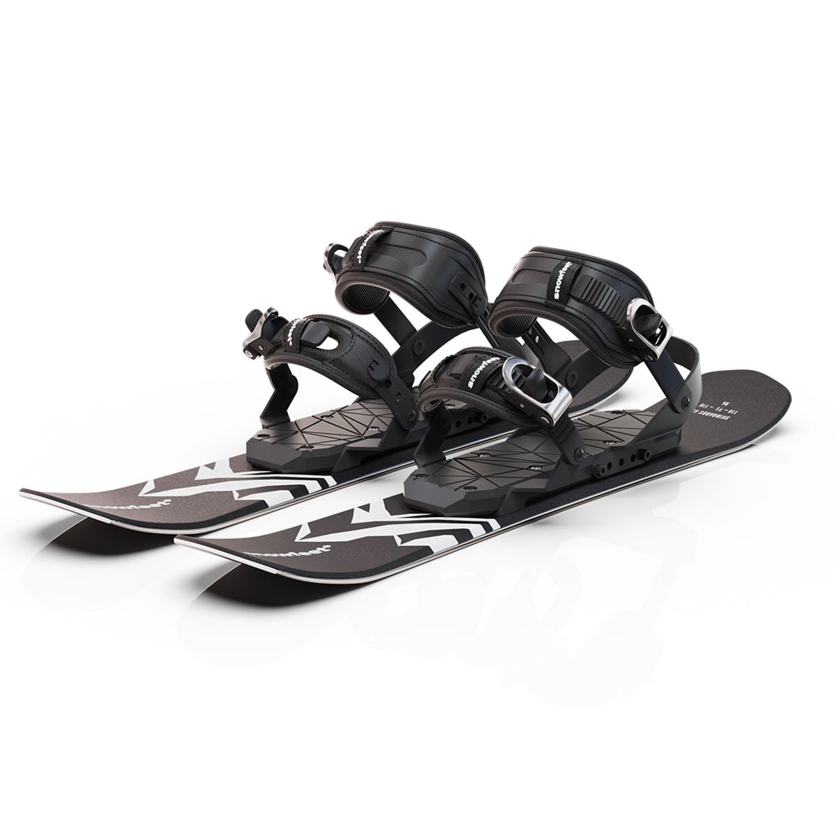 Snowfeet* Skiblades | 65 CM | Snowblades Short Skis - snowfeet*