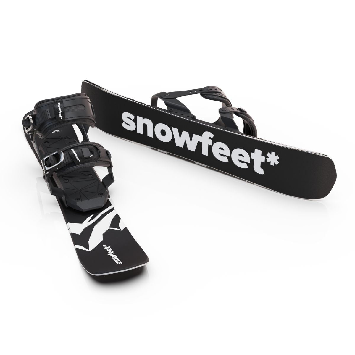 Snowfeet* Skiblades | 65 CM | Snowblades Short Skis - snowfeet*