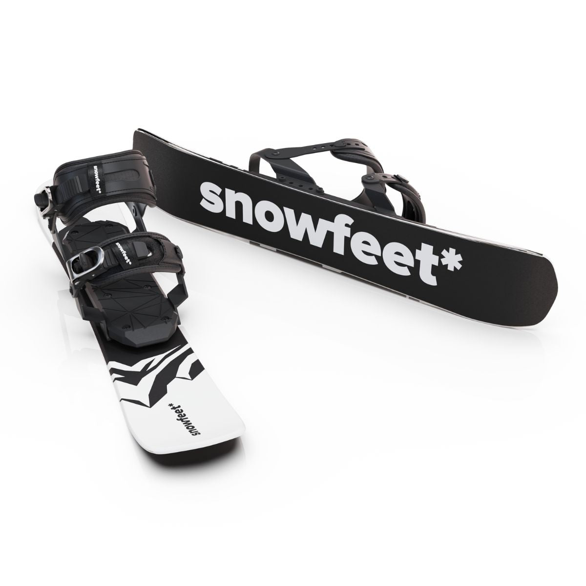 Snowfeet* Skiblades | 65 CM | Snowblades Short Skis - snowfeet*