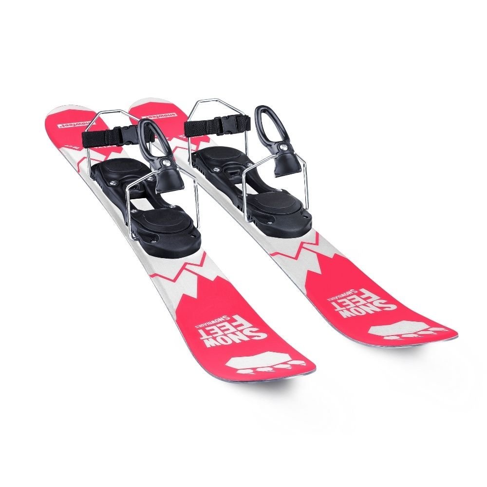 Snowfeet* Skiblades | 90 CM | Skiboards Snowblades Short Mini Skis - snowfeet*