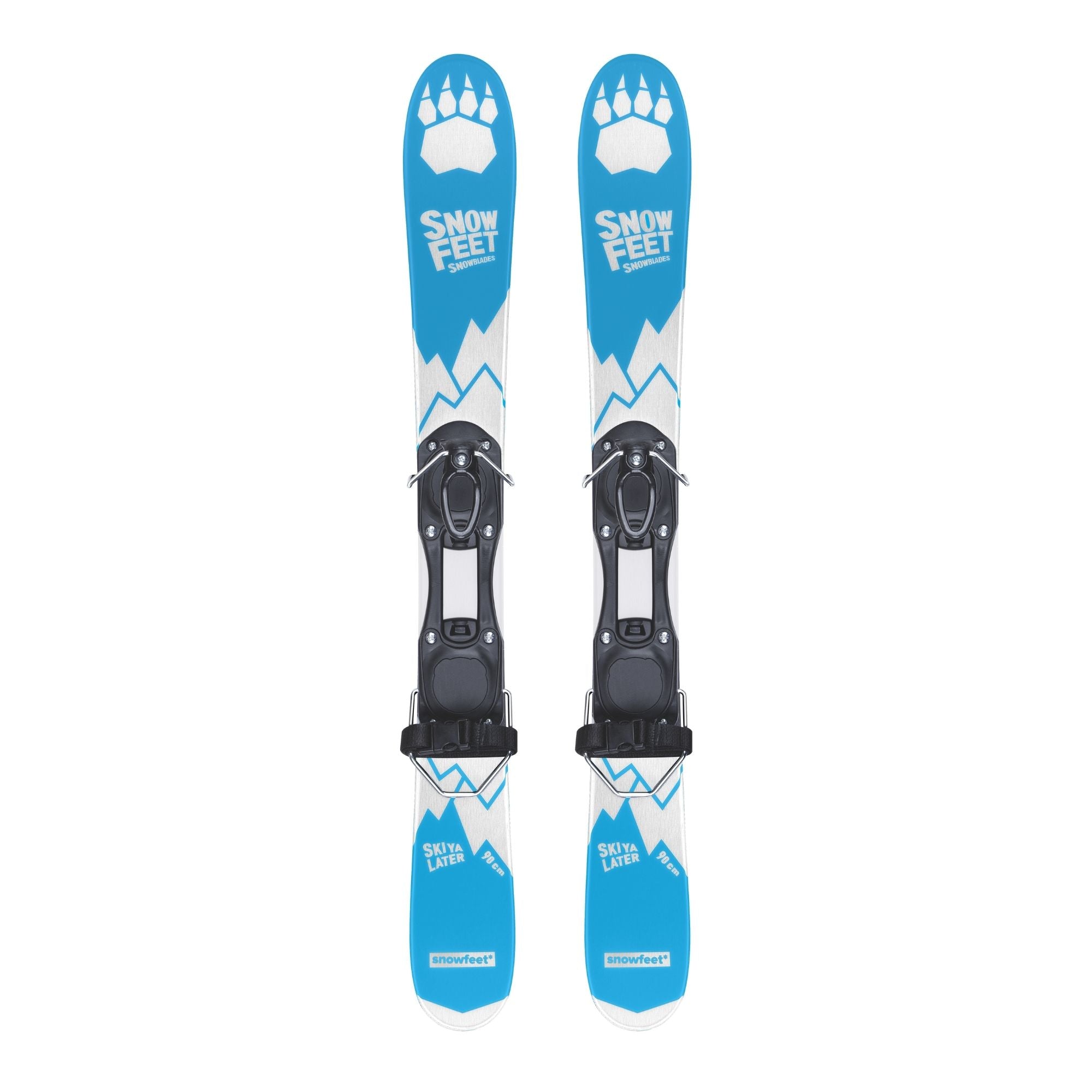 Snowfeet* Skiblades | 90 CM | Skiboards Snowblades Short Mini Skis - snowfeet*