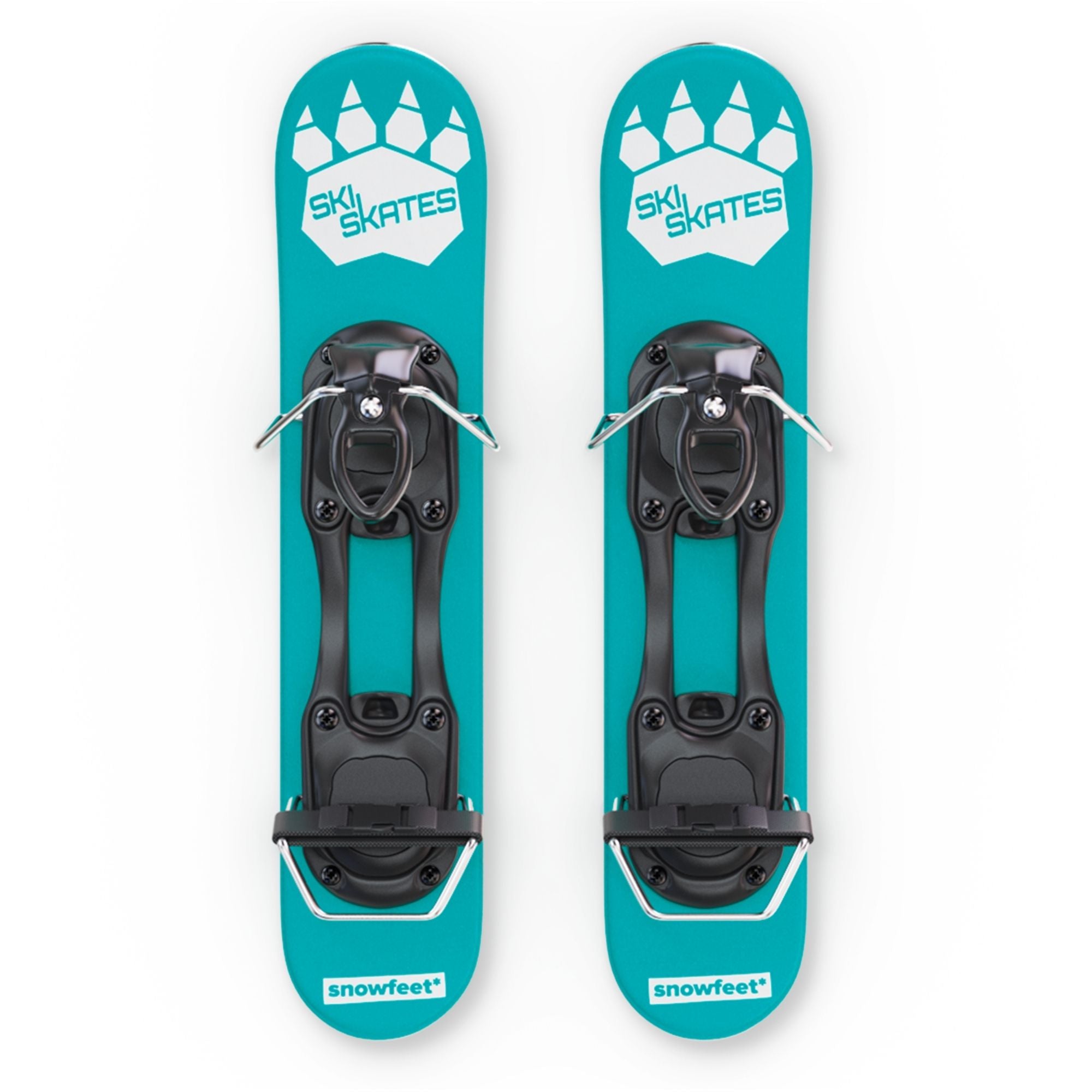 Mini Ski Skates Snowblades Adult Winter Shoes Short Snowskates