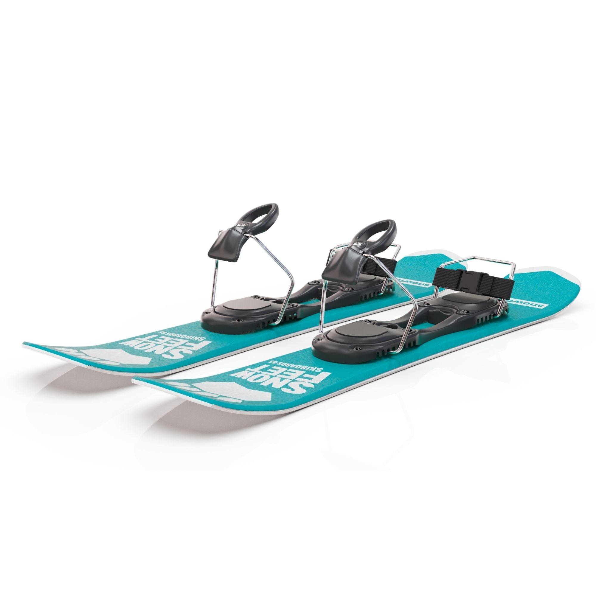 Skiboards by Snowfeet* - 65 cm |Skiblades, Snowblades, Short Mini Skis