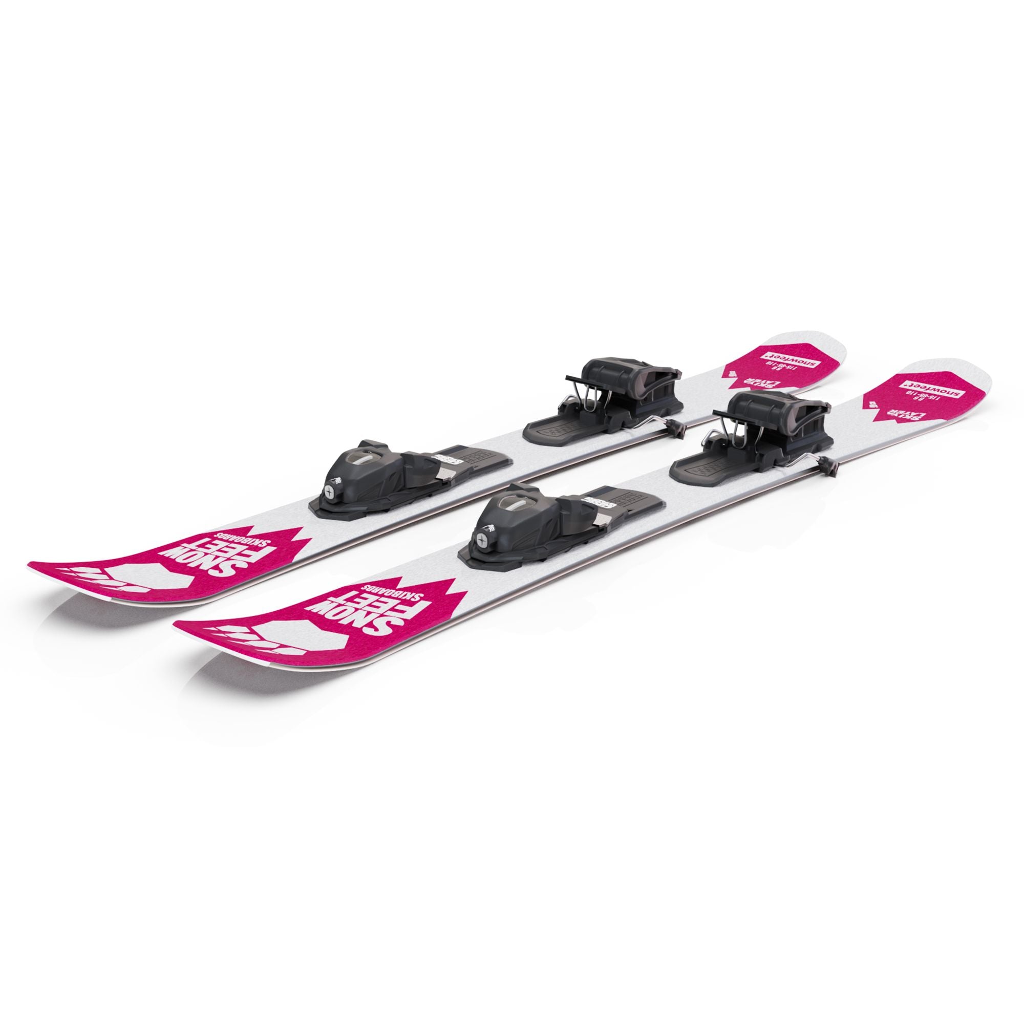 Snowfeet* Skiblades | 99 CM | Skiboards Snowblades Short Skis