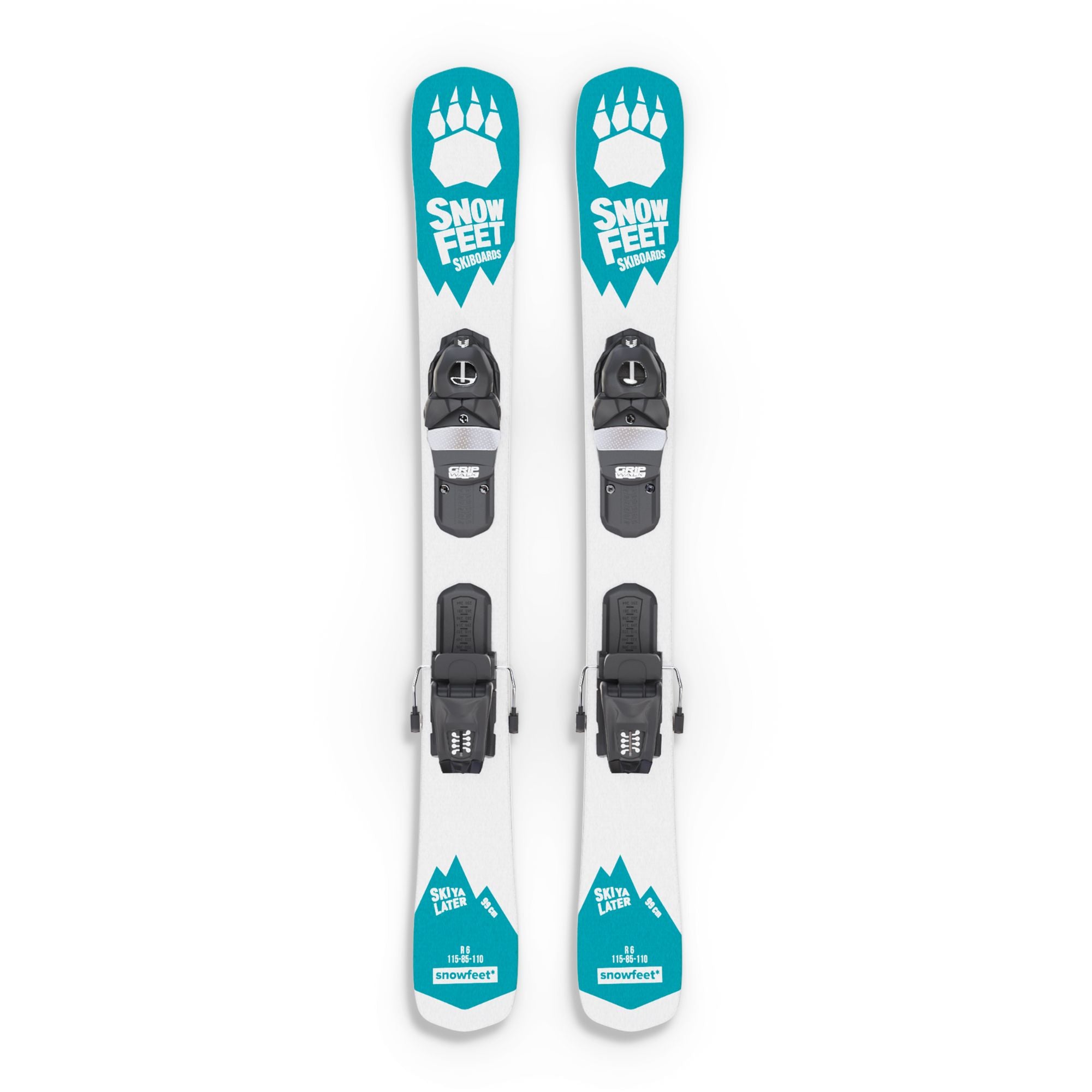 Snowfeet* Skiblades | 99 CM | Skiboards Snowblades 短いスキー板。