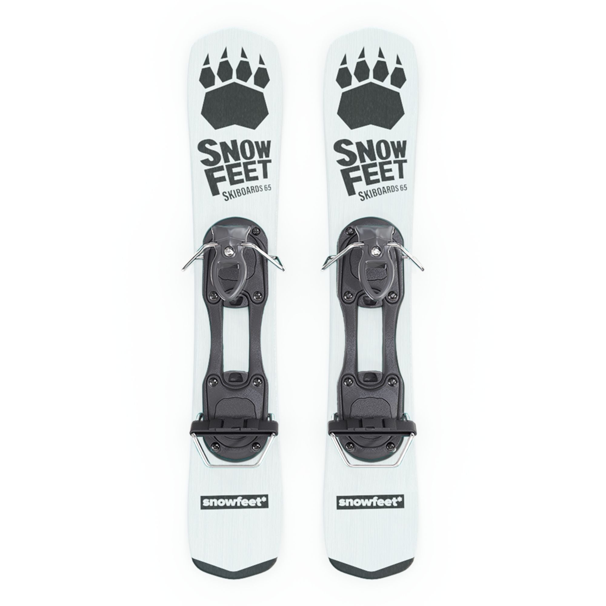 Snowfeet* Skiblades | 65 CM | Skiboards Snowblades Short Mini Skis